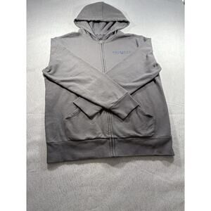 Disney Cruise Line Alaska 2020 Mickey Mouse Canoe Zip Hoodie Grey Medium DCL